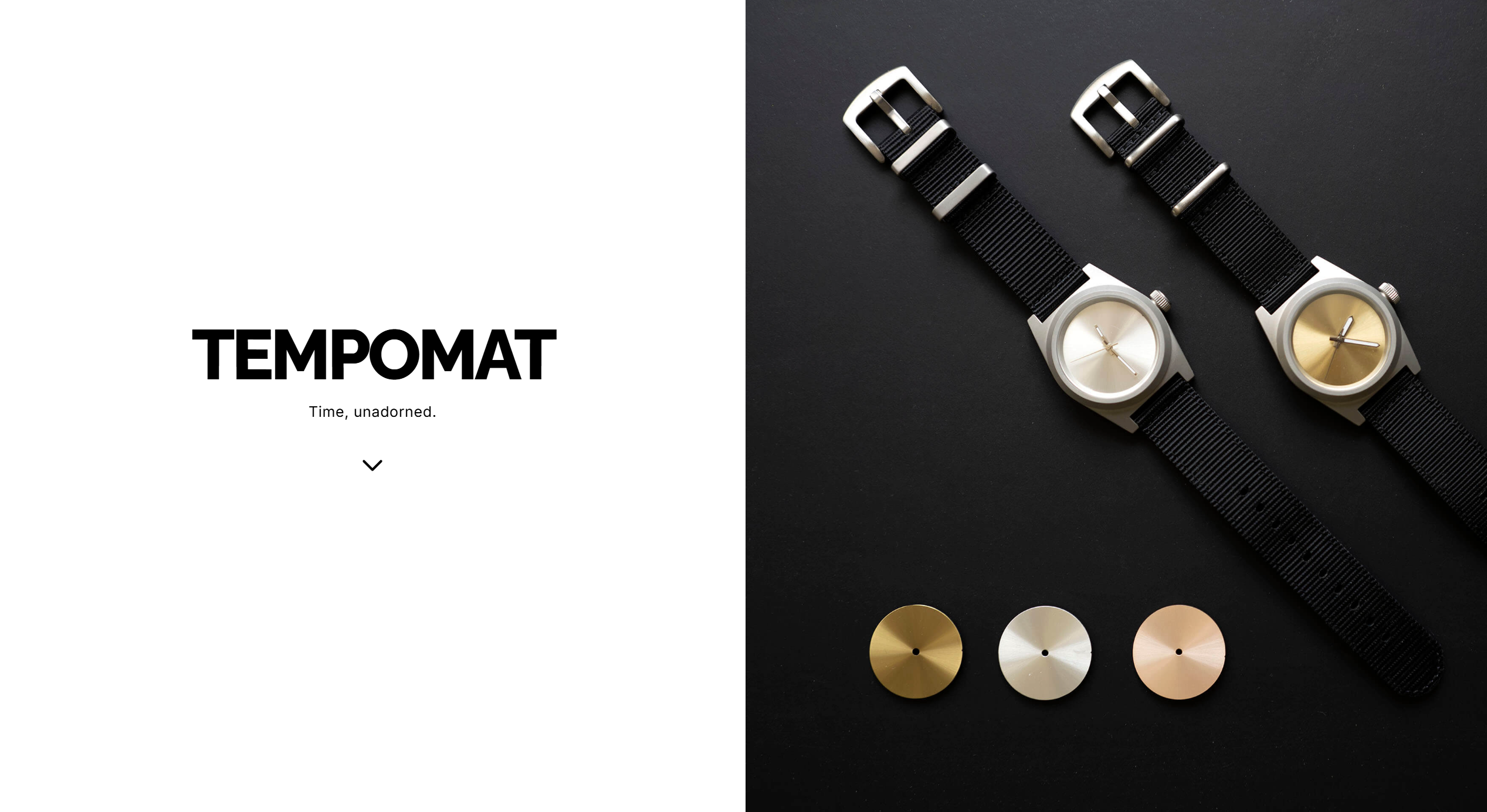 Preview of the Tempomat website